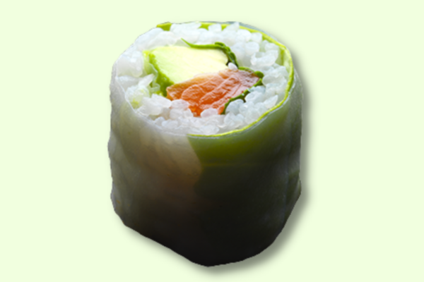 Printemps Saumon avocat menthe